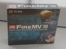 ATI FireMV 2400 PCI BUS 128M DDR VIDEO Card 100-505130  New sealed