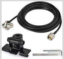 Fix Bracket Mounting  5m Cable for Car Truck CB Radio Ham Radio Amateur Radio