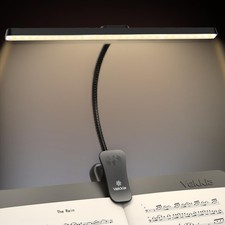 Professional 88 LED Rechargeable Music Stand Light - Foldable Clip-on Lamp, E...