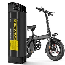 SliverFish 48V20Ah Folding E-Bike Battery (Excluding Bicycles) For 0-1000W Motor