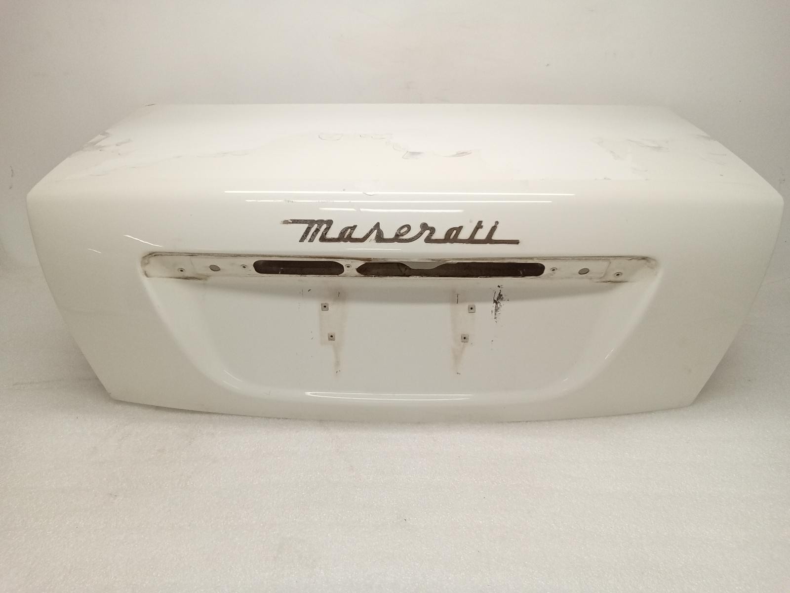 2003-2008 Maserati Quattroporte M139 Rear Deck Lid Trunk Shell OEM White