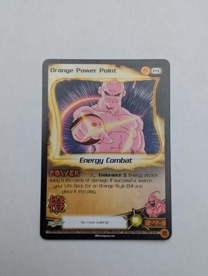 DBZ CCG Dragon Ball Z TCG Orange Power Point P9 Fusion Saga Promo
