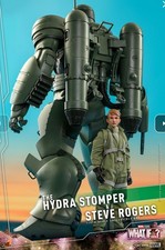 Hot Toys MARVEL What If.  HYDRA STOMPER & STEVE ROGERS 1 6 Set TMS060 NEW Sealed