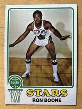 1973-74 Topps Basketball Ron Boone #217 Utah Stars VG