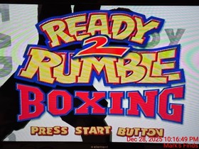 READY 2 RUMBLE BOXING - DISC & MANUAL  ONLY&ndash; SEGA DREAMCAST &ndash; TESTED