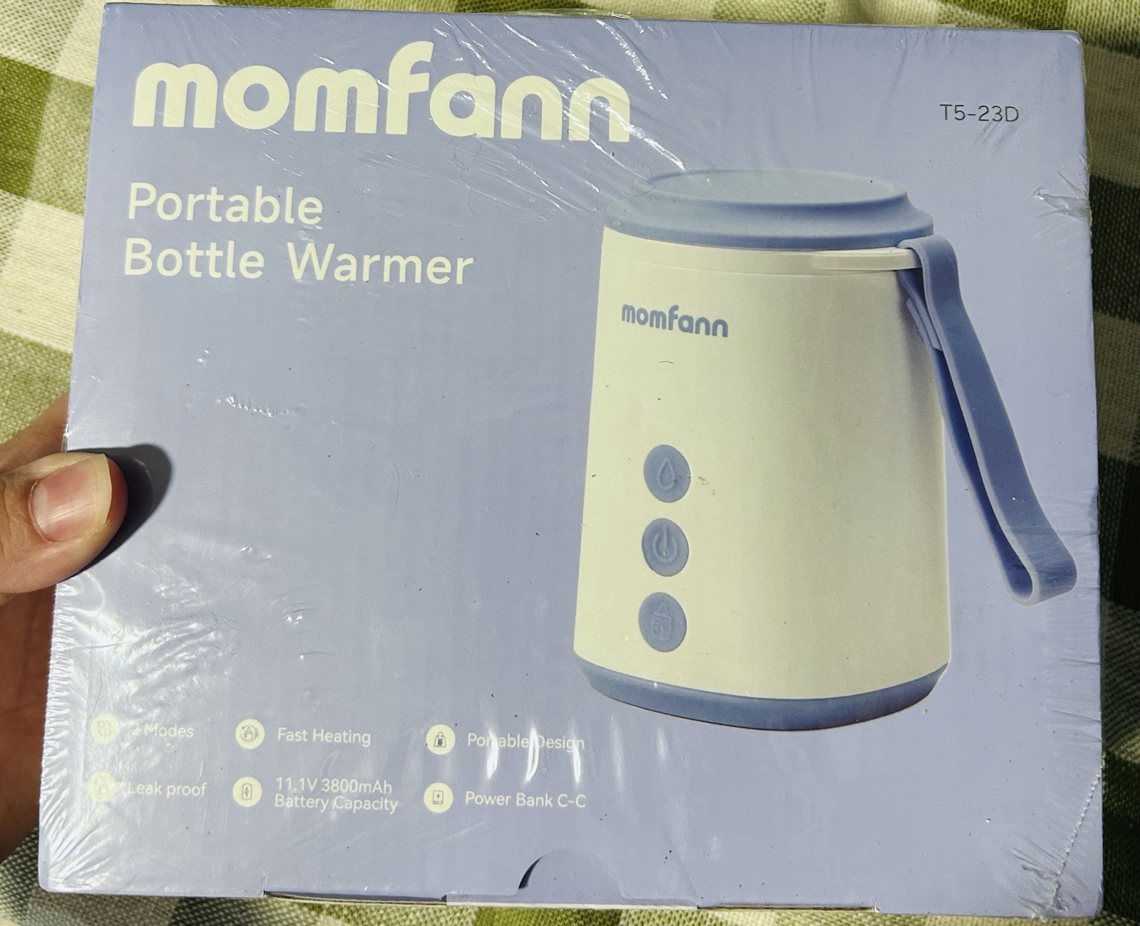Momfann New Sealed Portable Bottle Warmer