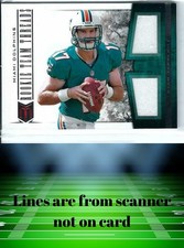 2012 Panini Momentum #5 Ryan Tannehill Rookie Team Threads Dual Materials #/199