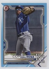 2021 Bowman Draft Sky Blue 485/499 Erick Pena #BD-178 1o2