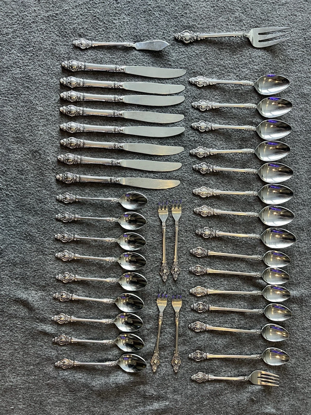 80 Pc Supreme Cutlery Stainless Japan Flatware Great Condition