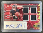 2024 Panini Absolute Michael Penix Jr. Rookie Premiere Quad RC Jersey Auto #/299