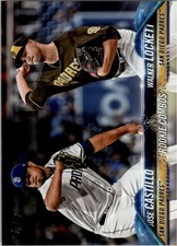 2018 Topps Update #US169 Jose Castillo RC Walker Lockett RC - BB