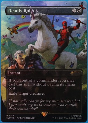 Deadly Rollick (Secret Lair Promo) FOIL NM MTG MAGIC CARD (510480) ABUGames
