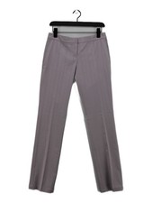 Just Cavalli Damen Hose UK 12 lila Polyester mit Viskose, andere Chino