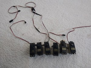 Set of 6 Futaba FP-S148 S148 148 RC Remote Control Airplane Servos