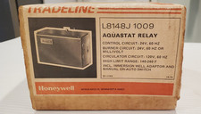 Honeywell L8148J 1009 Aquastat Relay 24V 60Hz 120V NEW!!!