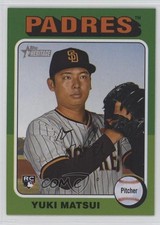 2024 Topps Heritage High Number Color Swap Variation SP Yuki Matsui #509 2y0