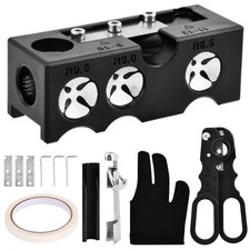 11-in-1 Billiards Pool Cue Tip Shaper, Pool Cue Tips Replacement Kit, Pool Cue