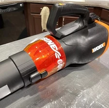 WORX WG520 Turbine 600 Corded Electric Handheld Leaf Blower - Black