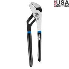 10 Inch Groove Joint Pliers Adjustable Grip Heavy Duty Chrome Vanadium Tool New