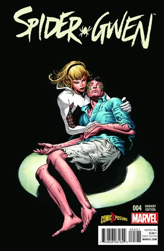 SPIDER-GWEN #4 MIKE PERKINS EXCLUSIVE  SPIDER-MAN 1