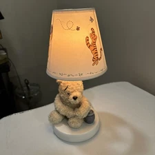 VTG Winnie The Pooh Plush Electric Table Lamp Nightstand “Hunny” Tested Working