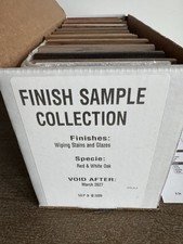 Conestoga Wood Cabinet Finish Sample Kit - Red & White Oak