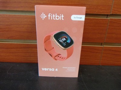 NEW Fitbit Versa 4 Fitness Smartwatch Copper Rose Pink Sand FB523RGRW-US