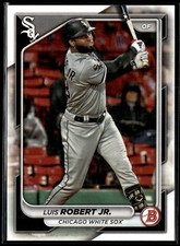 2024 Bowman Green Pattern Base Luis Robert Jr. Chicago White Sox #55