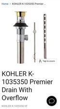 Kohler Premier Drain With Overflow 2