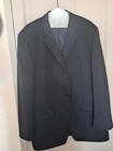 APT 9 MEN’S WOOL PIN STRIPED 2-PIECE SUIT ~ 44L — photo 1