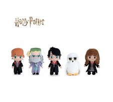 Harry Potter lot de 5 peluches 40 cm Hermione Ron Hedwige Dumbledore 384844