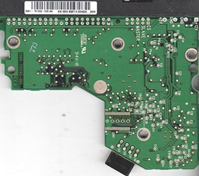 WD2500JB-00REA0, 2061-701292-C00 AA, WD IDE 3.5 PCB (PCB)