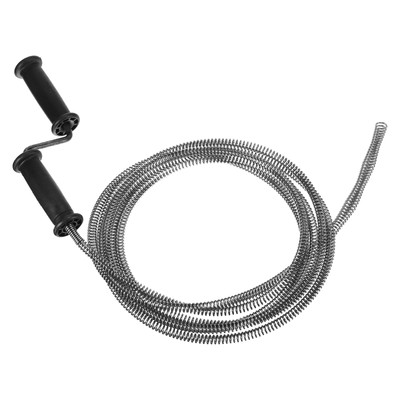 Abflussspirale 16 Ft Manganstahl Flexibles Rohrreinigungswerkzeug Haar-Abflussre