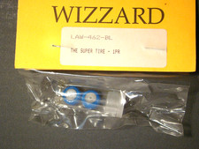 WIZZARD "LAW" FIRM BLUE SILICONE TIRES Size .462 - Rare  New in Package 