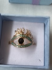 Costume Jewellery Ring Size Q In Box