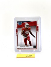 2020 Panini Chronicles #RR-IS Isaiah Simmons Clearly Donruss Rated Rookies