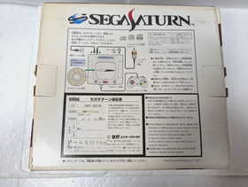 Sega Saturn White Console Power Memory BioHazard  Box Manual Japan