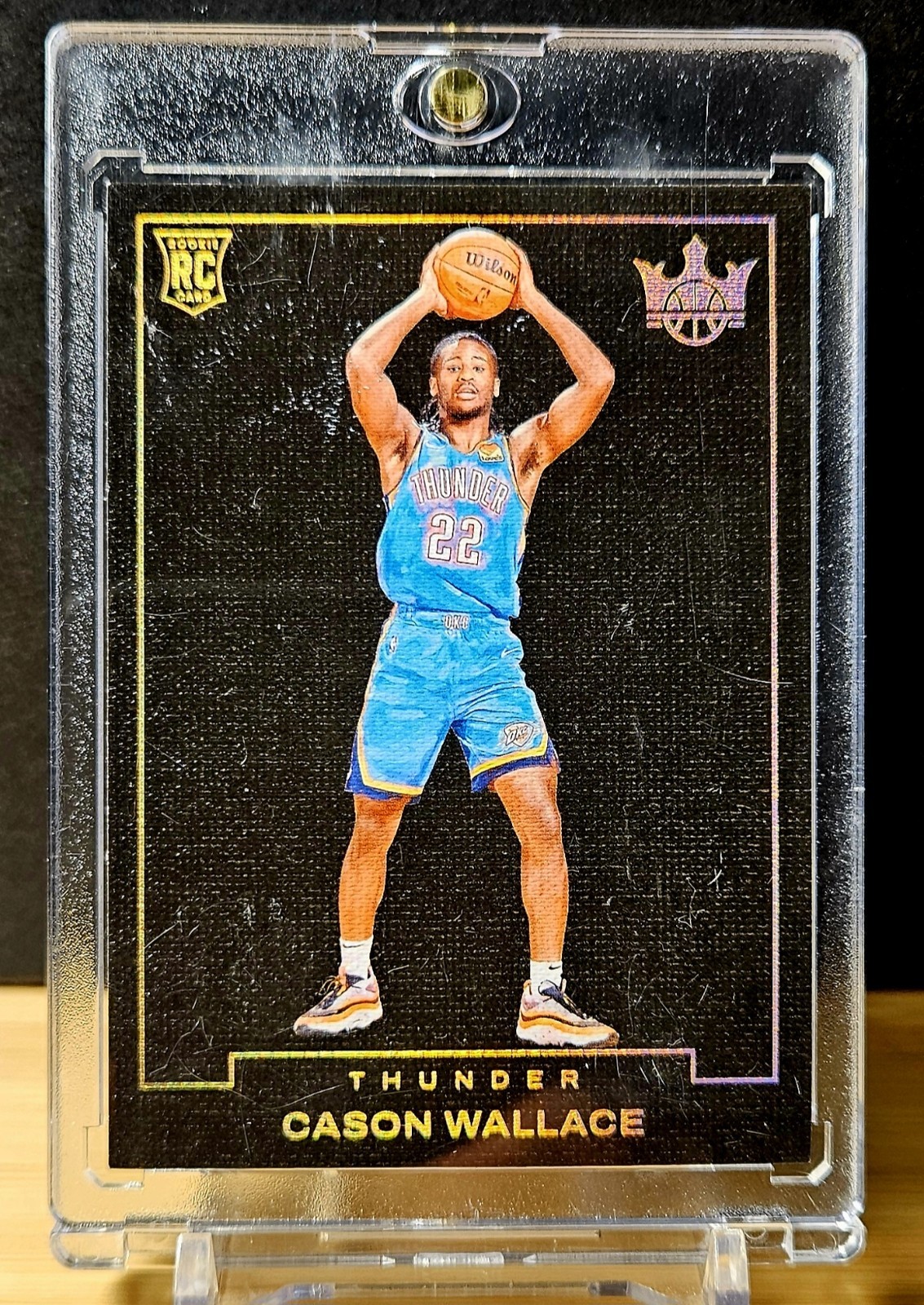 2023-24 Cason Wallace Panini Court Kings Blank Slate Rookie RC SSP Ultra Rare