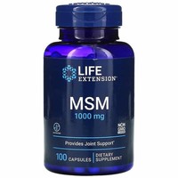 Life Extension MSM (Methylsulfonylmethan, GelenkunterstüTzung) 100 Kapseln