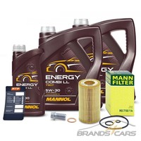 Mann ÖLfilter + 11L 5W-30 FÜR Mercedes Sprinter V-KLASSE Viano Vito W638 W639
