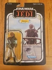 STAR WARS Weequay ROTJ 1983 KENNER 65 Back (Torn Punch/Sticker Residue)
