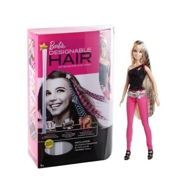 barbie doll hair extensions
