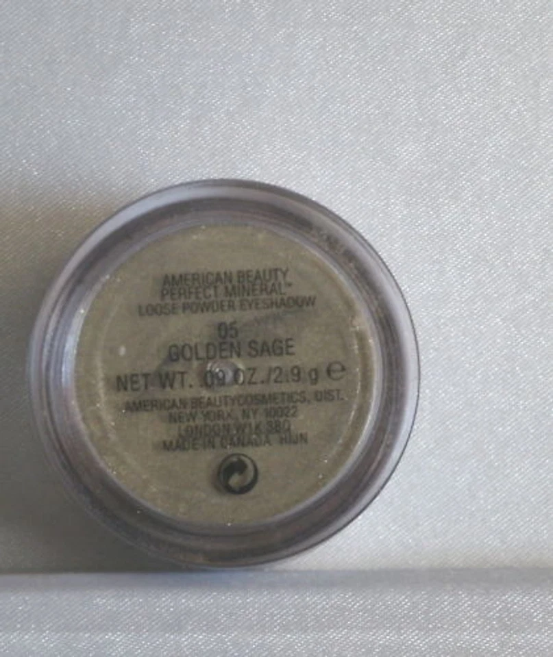 American Beauty 05 GOLDEN SAGE 矿物散粉眼影全新正装 — 第 2/2 张图片