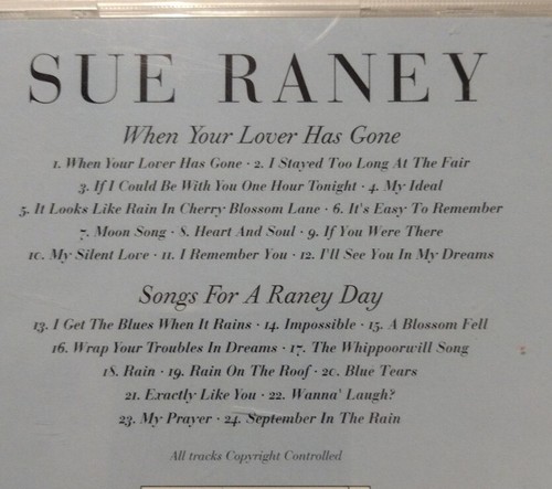 Sue Raney: When Your Lover Has Gone, Capital 1997 - Picture 6 of 7