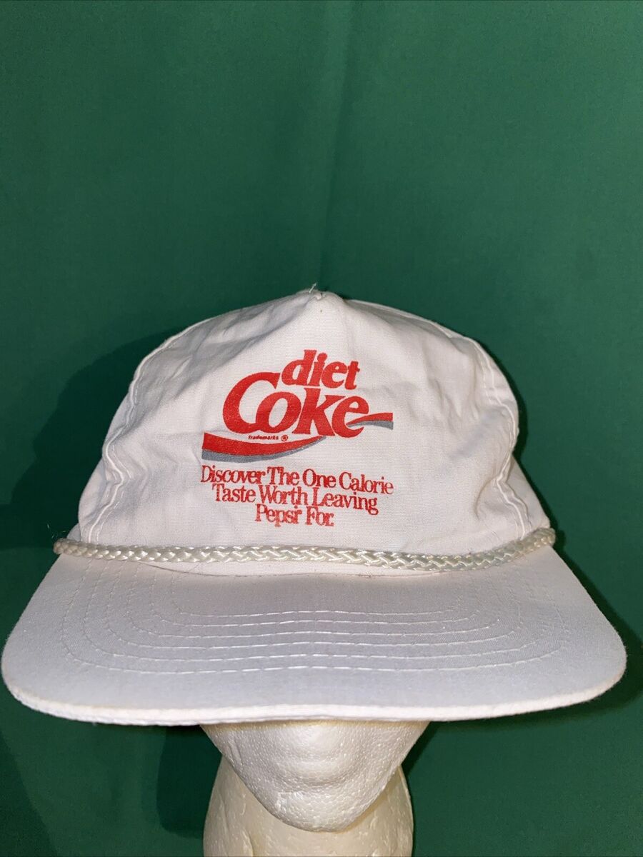 Vintage Enjoy Diet Coke K-Products Mesh Snapback Baseball