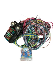 21 Circuit Wiring Harness GM Chevy Mopar Ford Hot Street Rods T Bucket Wire Kit