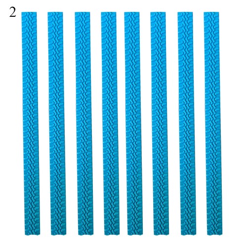 4/8x Luggage Wheel Cover Suitcase Wheel Protector Silicone Wheel Sticker Durable - Picture 10 of 32