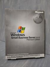 Microsoft Windows Small Business Server 2003 Premium Edition Microsoft Windows Small Business Server 2003 Premium Edition