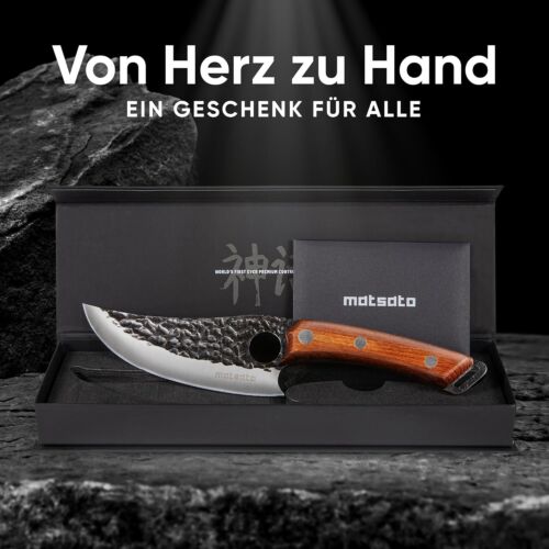 Matsato Kochmesser Perfekt zum Schneiden & Zerkleinern, Japanisches Messer - Afbeelding 6 van 9