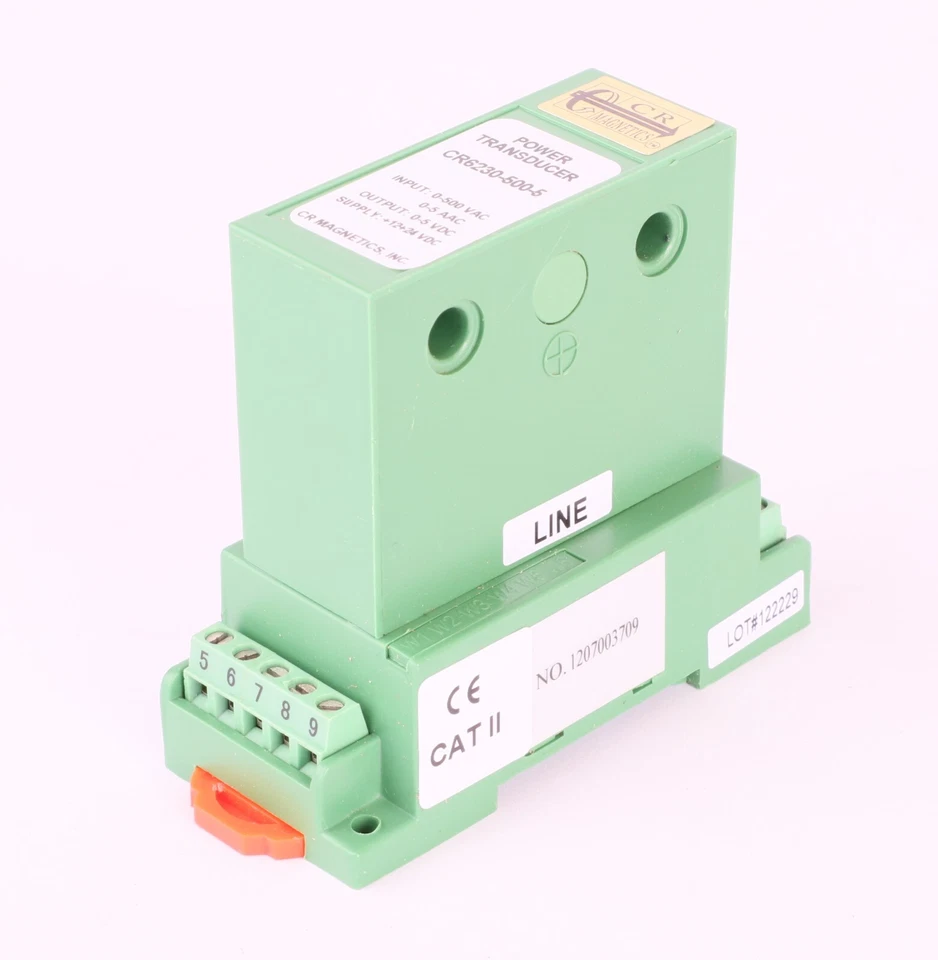 CR Magnetics CR6230-500-5 Power Transducer, 0-500VAC, 12/24VDC - Image 3 of 4